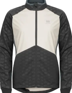 Hellner Women's Sårjås XC Ski Jacket Stormy Weather/Asphalt/Off White