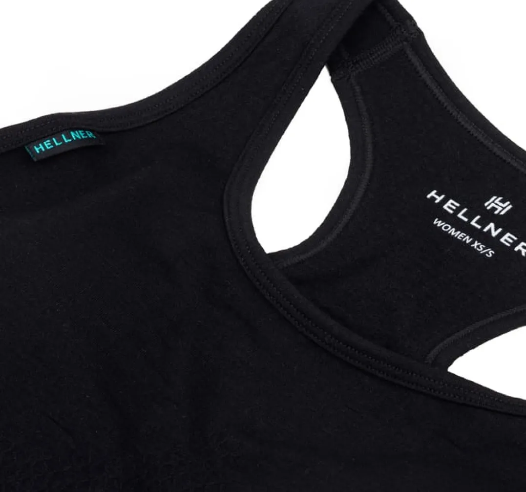Hellner Wool Tech Seamless Bra Black Beauty