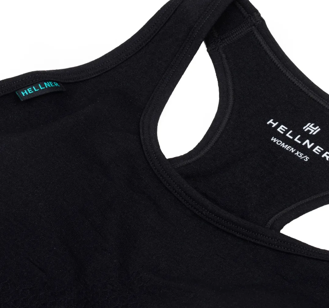 Hellner Wool Tech Seamless Bra Black Beauty