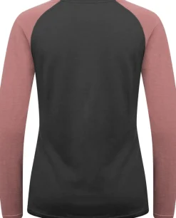 Hellner Wool Warm Base Layer Ls Wmn Phantom/Burlwood