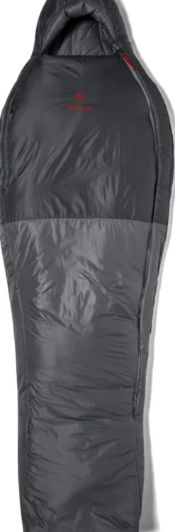 Helsport Explorer Pro Fiber -5 Sleeping Bag 200cm Smoky Grey / Ruby Red
