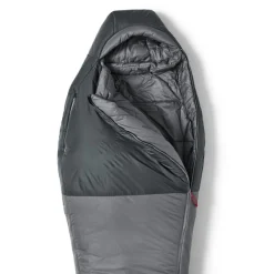 Helsport Explorer Pro Fiber -5 Sleeping Bag 200cm Smoky Grey / Ruby Red