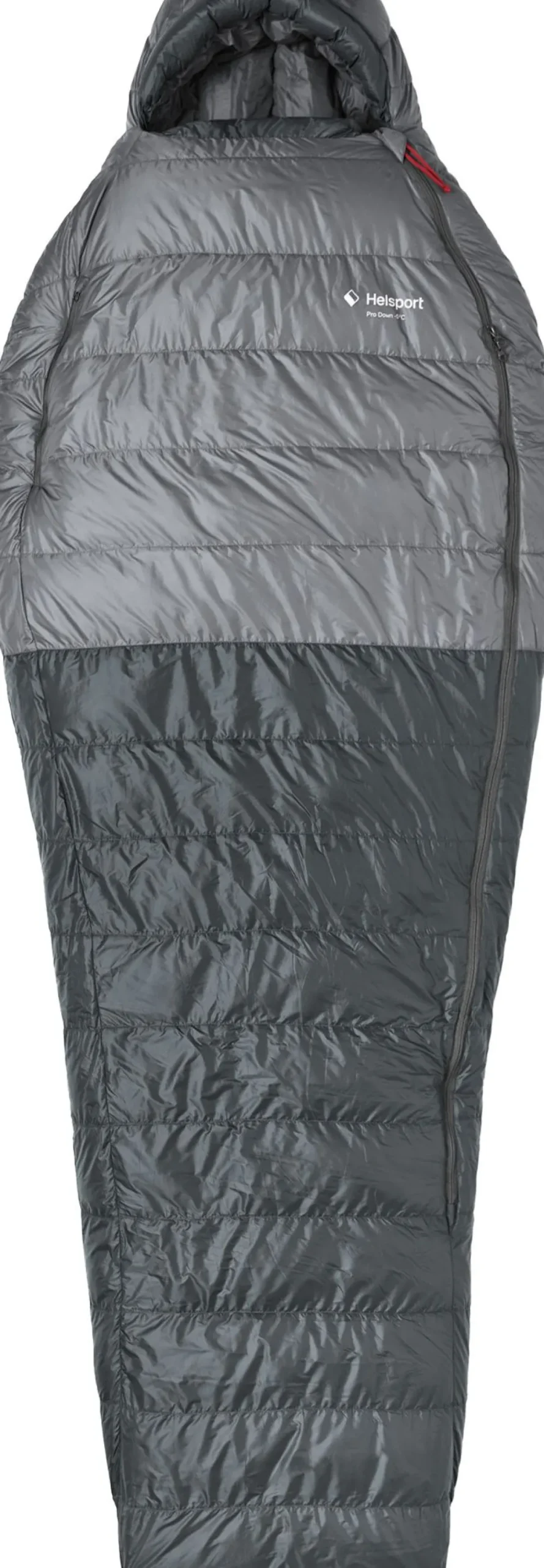 Helsport Pro Down 0 185cm Dark Shadow / Ruby Red