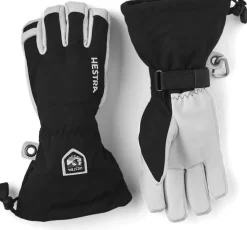 Hestra Army Leather Heli Ski Black