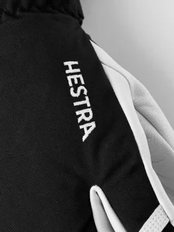 Hestra Army Leather Heli Ski 3-Finger Black