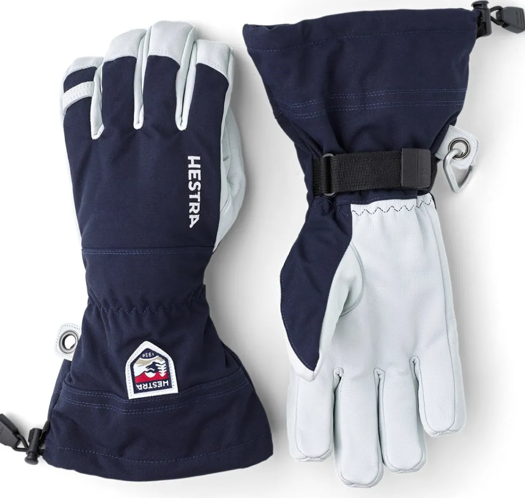 Hestra Army Leather Heli Ski Marine