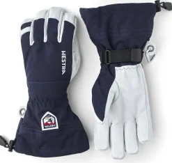 Hestra Army Leather Heli Ski Marine