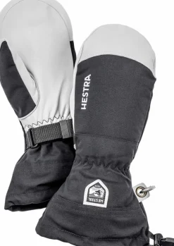 Hestra Army Leather Heli Ski Mitt Black