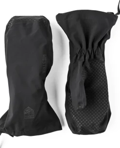 Hestra Seam Sealed Shell Mitt Black