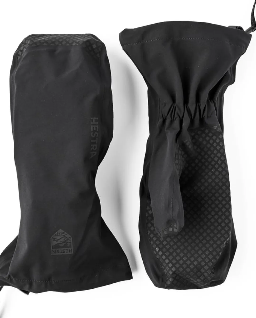 Hestra Seam Sealed Shell Mitt Black