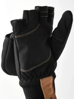 Hestra Windbreaker Pull Over Mitt Black