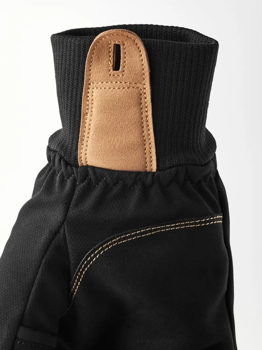 Hestra Windbreaker Pull Over Mitt Black