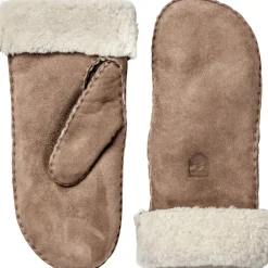 Hestra Women's Sheepskin Mitt Beige