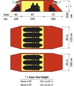 Hilleberg Keron 3 GT Red