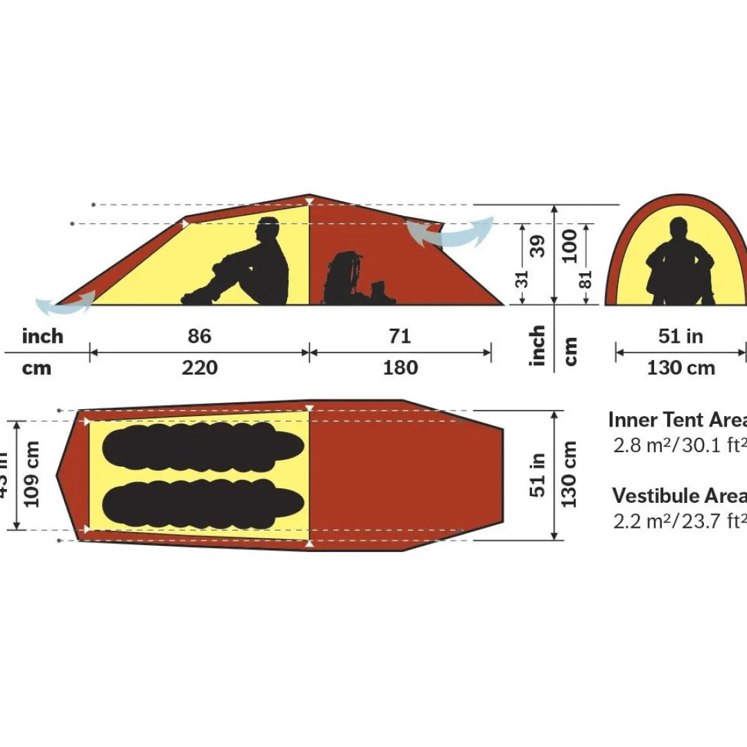 Hilleberg Nallo 2 GT Red