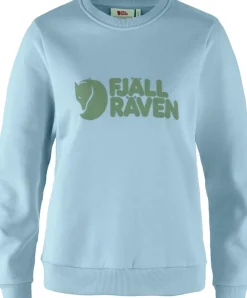 .hj{margin-bottom:16px}Fjällräven Women's Fjällräven Logo Sweater Breeze Blue-patina Green