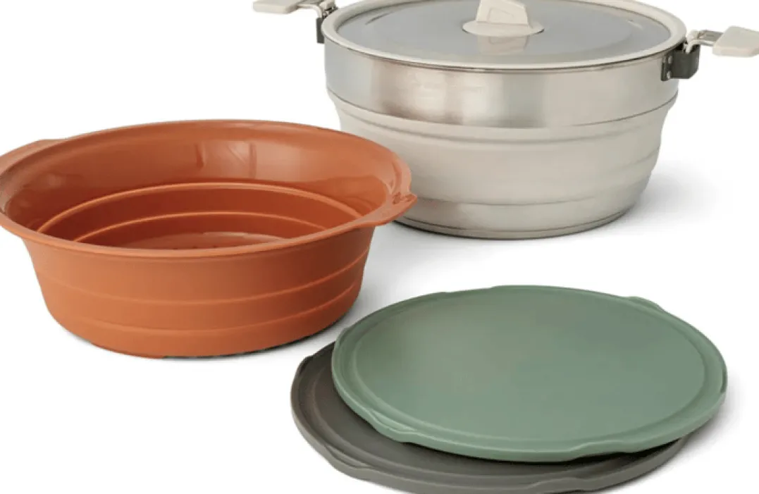 .hj{margin-bottom:16px}Sea To Summit Detour Essentials Camp Kitchen Kit 4pc 5l Pot Set W/Sack Assorted