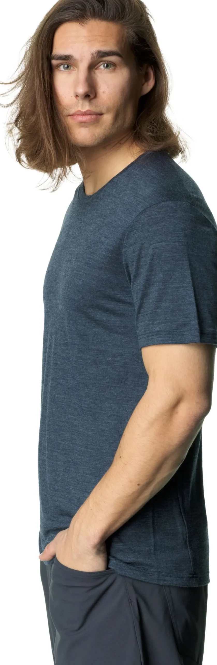Houdini Men's Activist Tee Deep Sea Blue