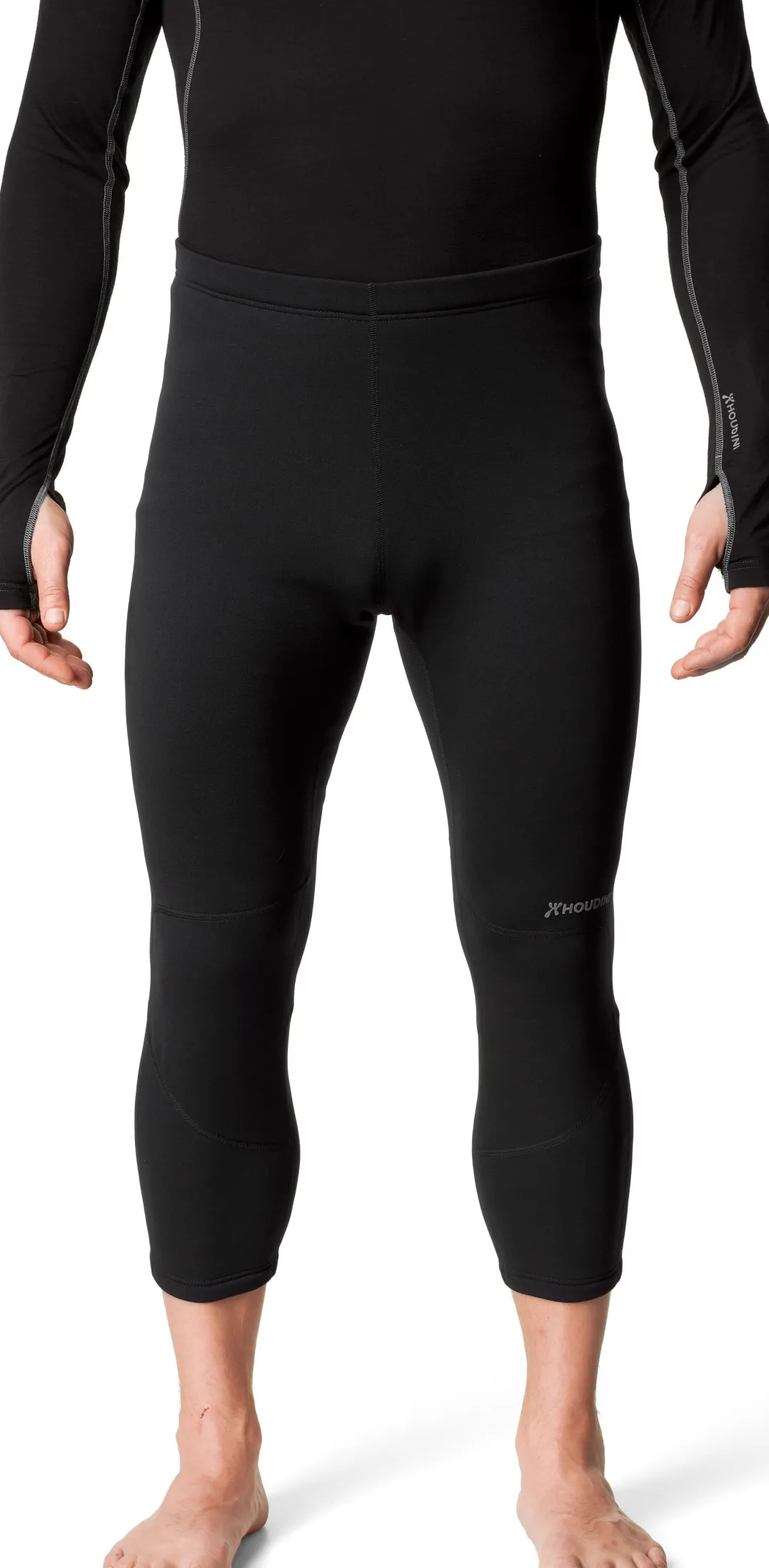 Houdini Men's Drop Knee Power Tights True Black