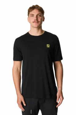 Houdini Men's Tree Message Tee True Black / Retro Rebel