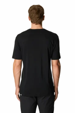 Houdini Men's Tree Message Tee True Black / Retro Rebel