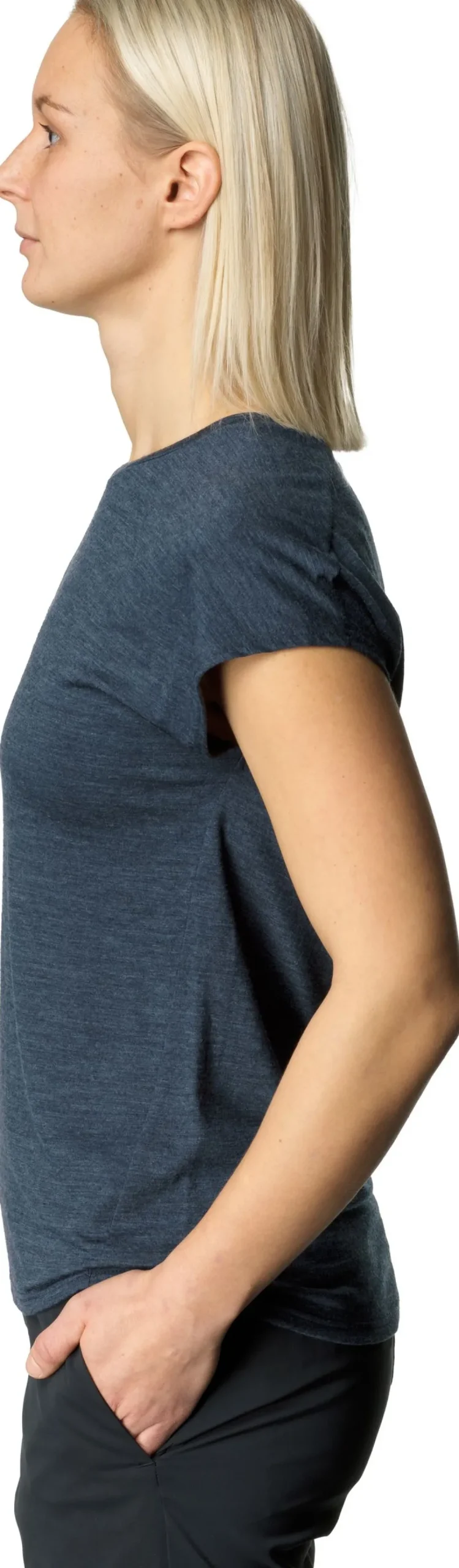 Houdini Women's Activist Tee Deep Sea Blue