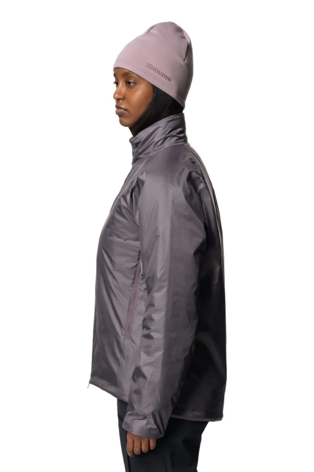 Houdini Women's Dunfri Jacket Purple Gray