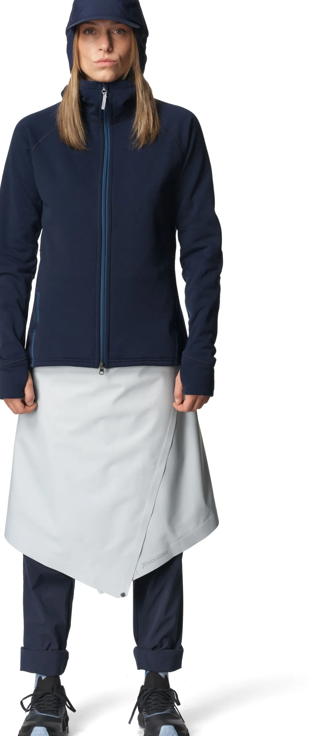 Houdini Women's Power Houdi Blue Illusion