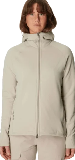 Houdini Women's Power Up Houdi Greenish Gray