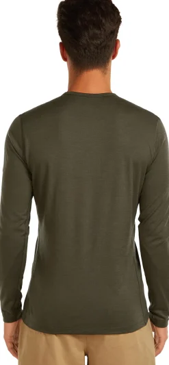 .hv{margin-bottom:16px}Icebreaker Men's 200 Oasis Long Sleeve Crewe Dk Loden