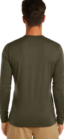 .hv{margin-bottom:16px}Icebreaker Men's 200 Oasis Long Sleeve Crewe Dk Loden