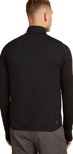 Icebreaker Men Merino Blend 300 Realfleece™ Descender Vest Black