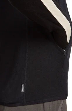 Icebreaker Men Merino Blend 300 Realfleece™ Descender Vest Black