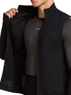Icebreaker Men Merino Blend 300 Realfleece™ Descender Vest Black