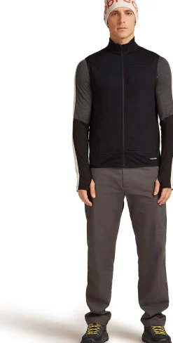 Icebreaker Men Merino Blend 300 Realfleece™ Descender Vest Black