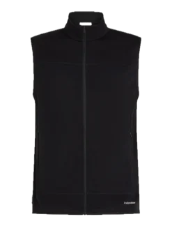Icebreaker Men Merino Blend 300 Realfleece™ Descender Vest Black