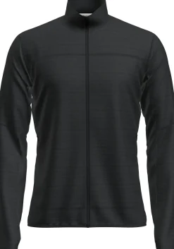 Icebreaker Men Merino Blend 300 Realfleece™ Descender Ls Zip Black