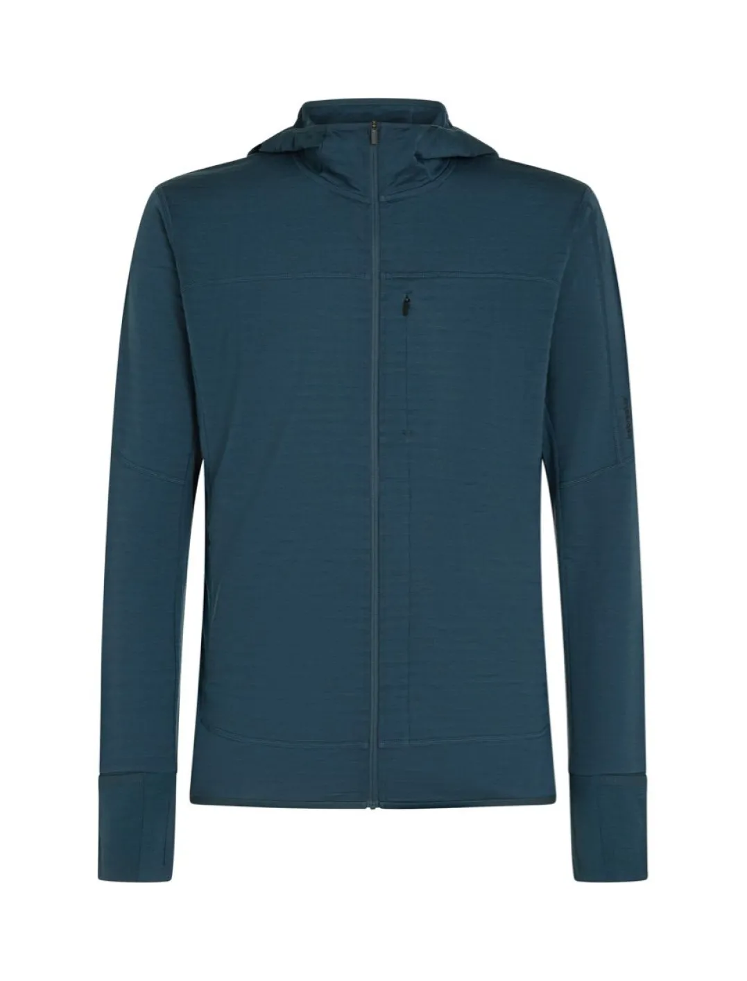 Icebreaker Men Merinoblend300 Realfleece™ Descend Ls Zip Hoodie Abyss
