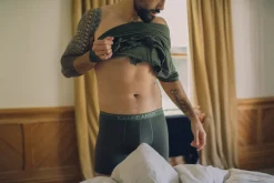 Icebreaker Men's Anatomica Boxers LODEN
