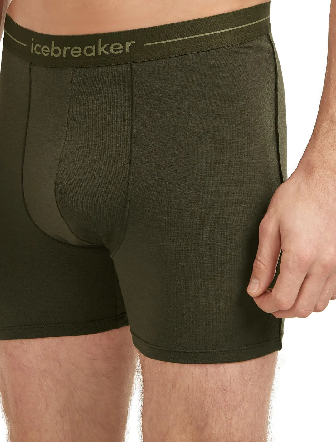 Icebreaker Men's Anatomica Boxers Dk Loden