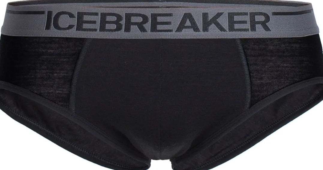Icebreaker Men's 150 Anatomica Briefs Black