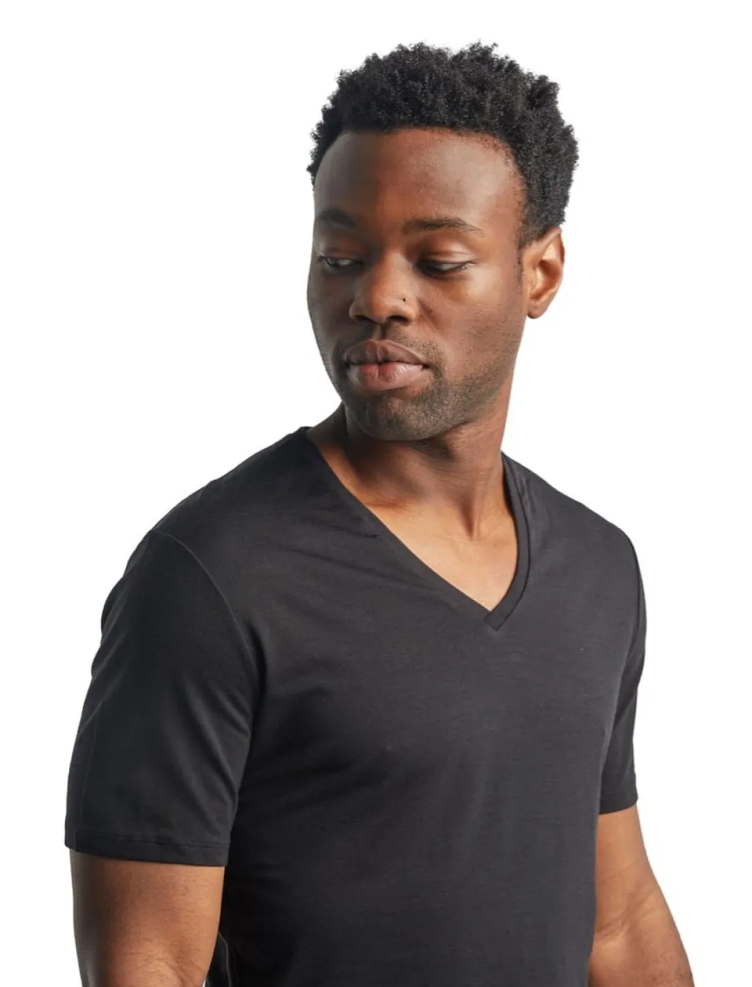 Icebreaker Men's Anatomica Ss V Black