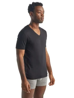 Icebreaker Men's Anatomica Ss V Black