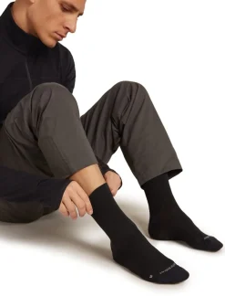 Icebreaker Men's Merino Hike+ Liner Crew Black