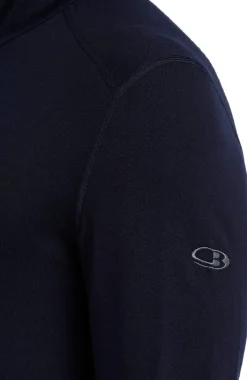Icebreaker Men's 260 Tech Longsleeve Half Zip Midnight Navy