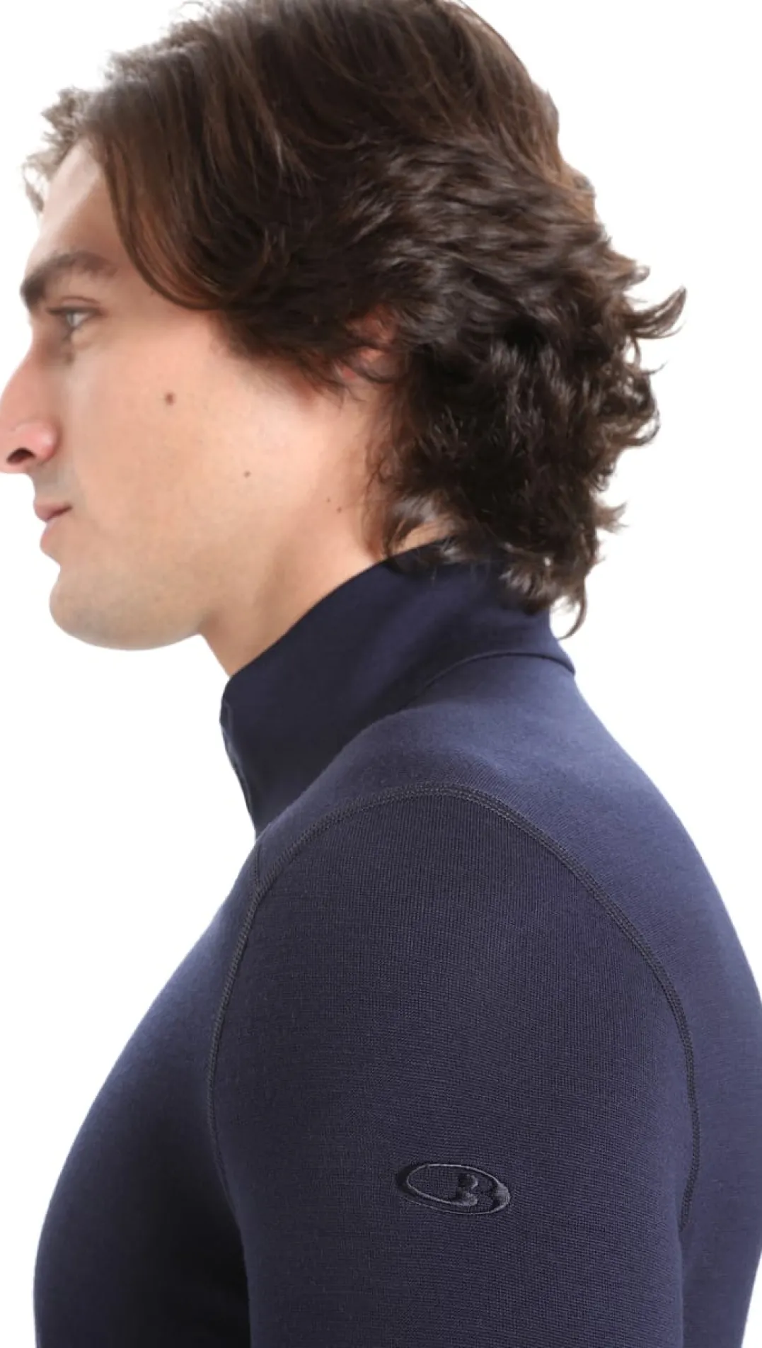 Icebreaker Men's 260 Tech Longsleeve Half Zip Midnight Navy