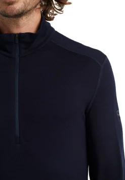 Icebreaker Men's 260 Tech Longsleeve Half Zip Midnight Navy