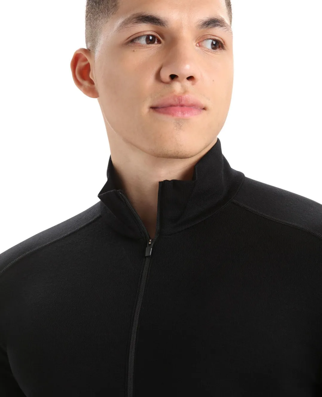 Icebreaker Men's 260 Tech Longsleeve Half Zip Black