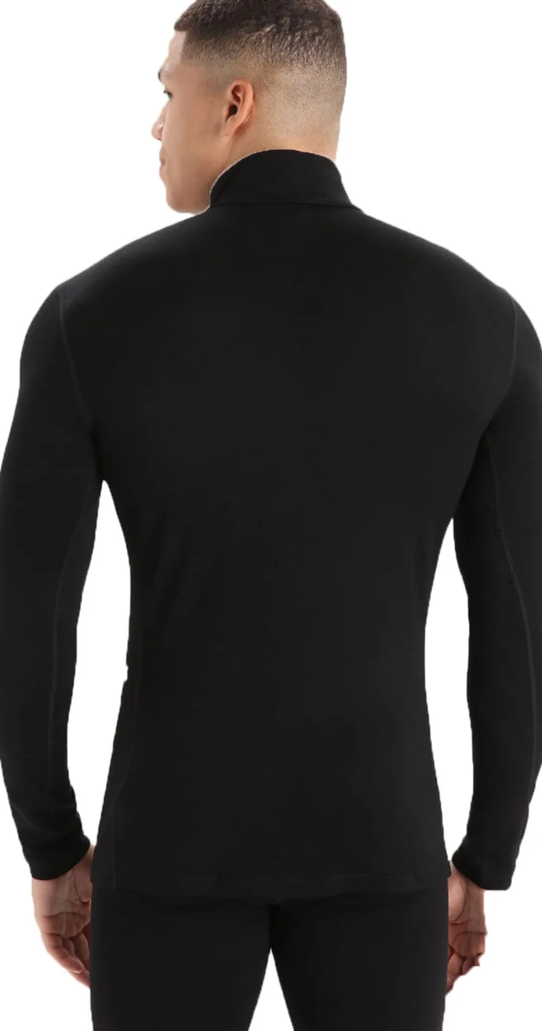 Icebreaker Men's 260 Tech Longsleeve Half Zip Black