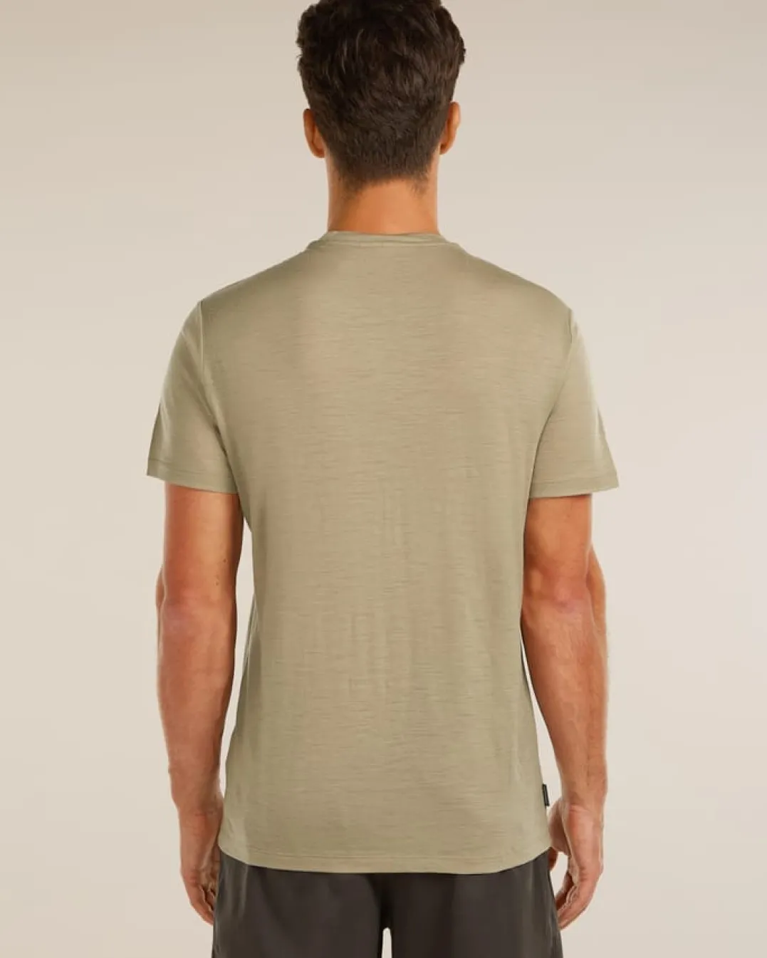 Icebreaker M Mer 150 Tech Lite Ss Tee Bear Catch Dk Loden